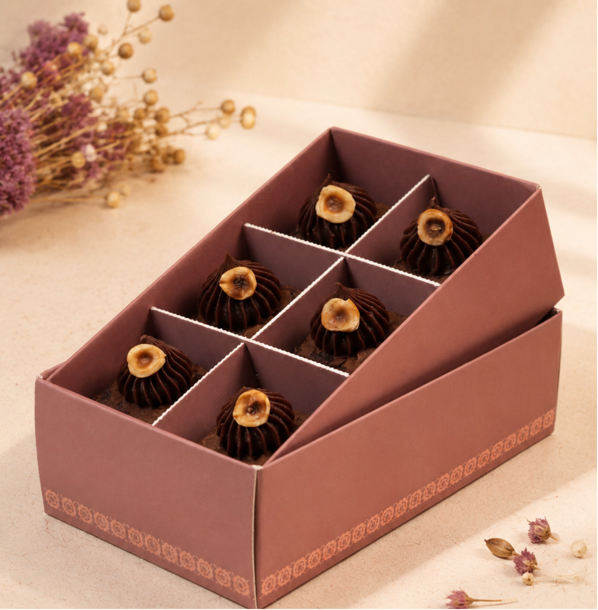 Royal Box of 6 Brownie Bites