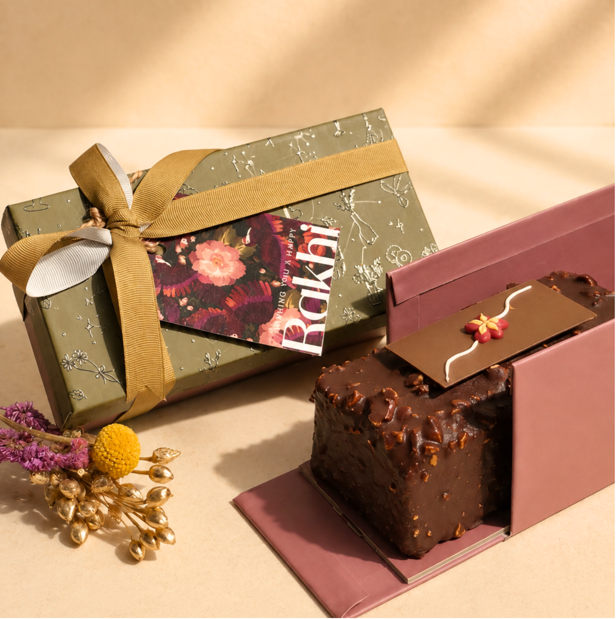Marble Rocher Loaf Box