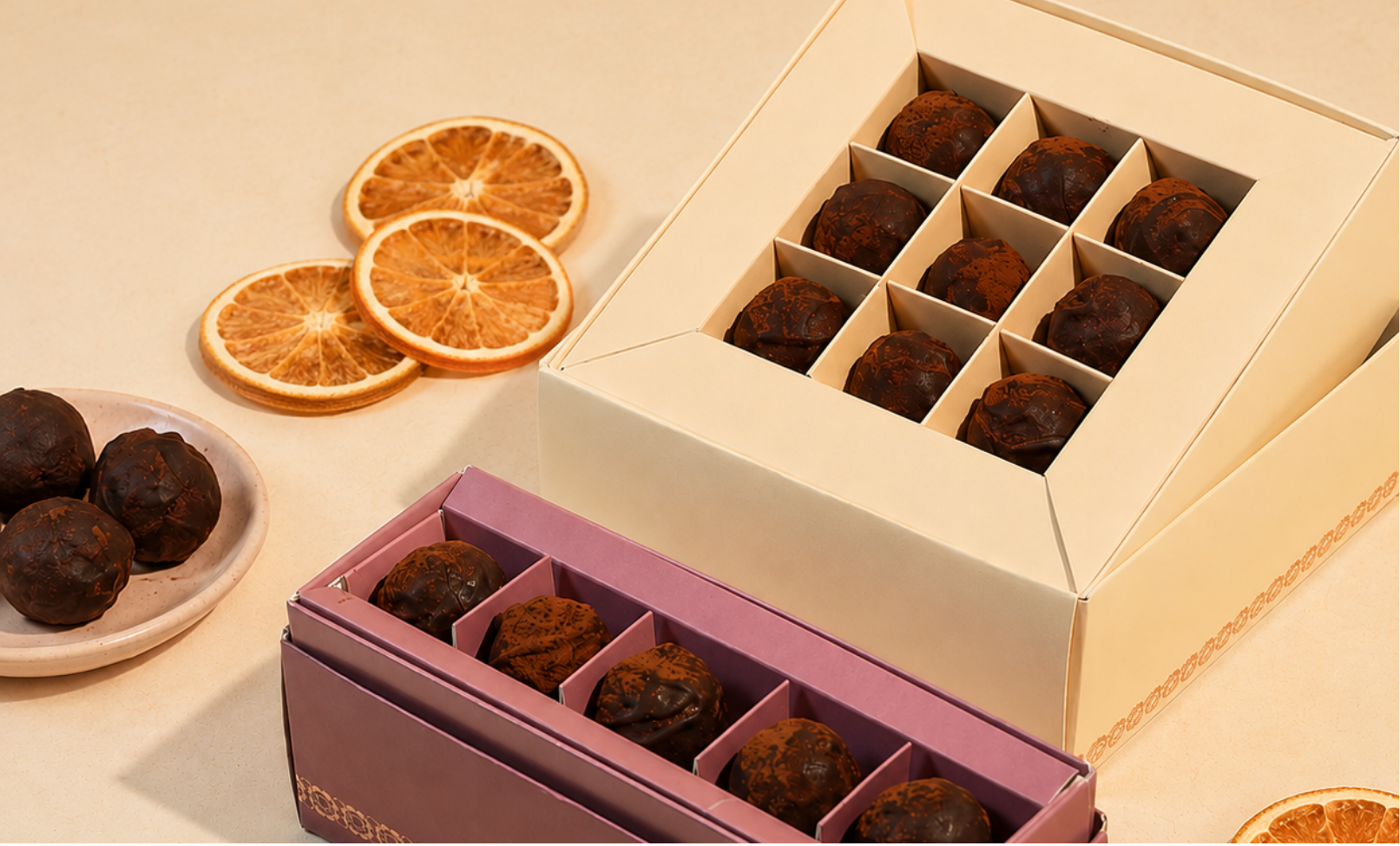 Royal Box of Cacao Orange Bliss Balls