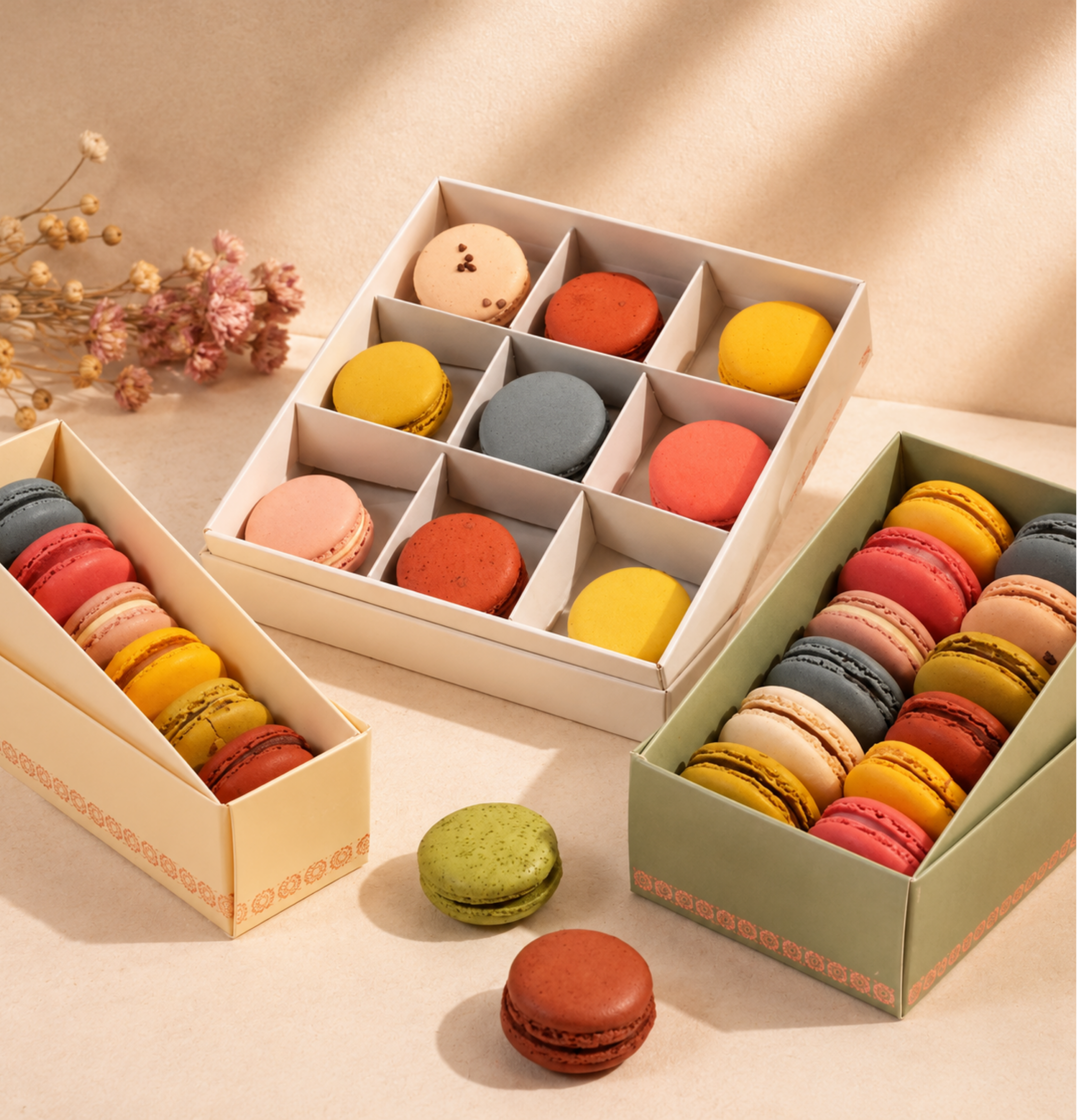 Royal Box of Macarons