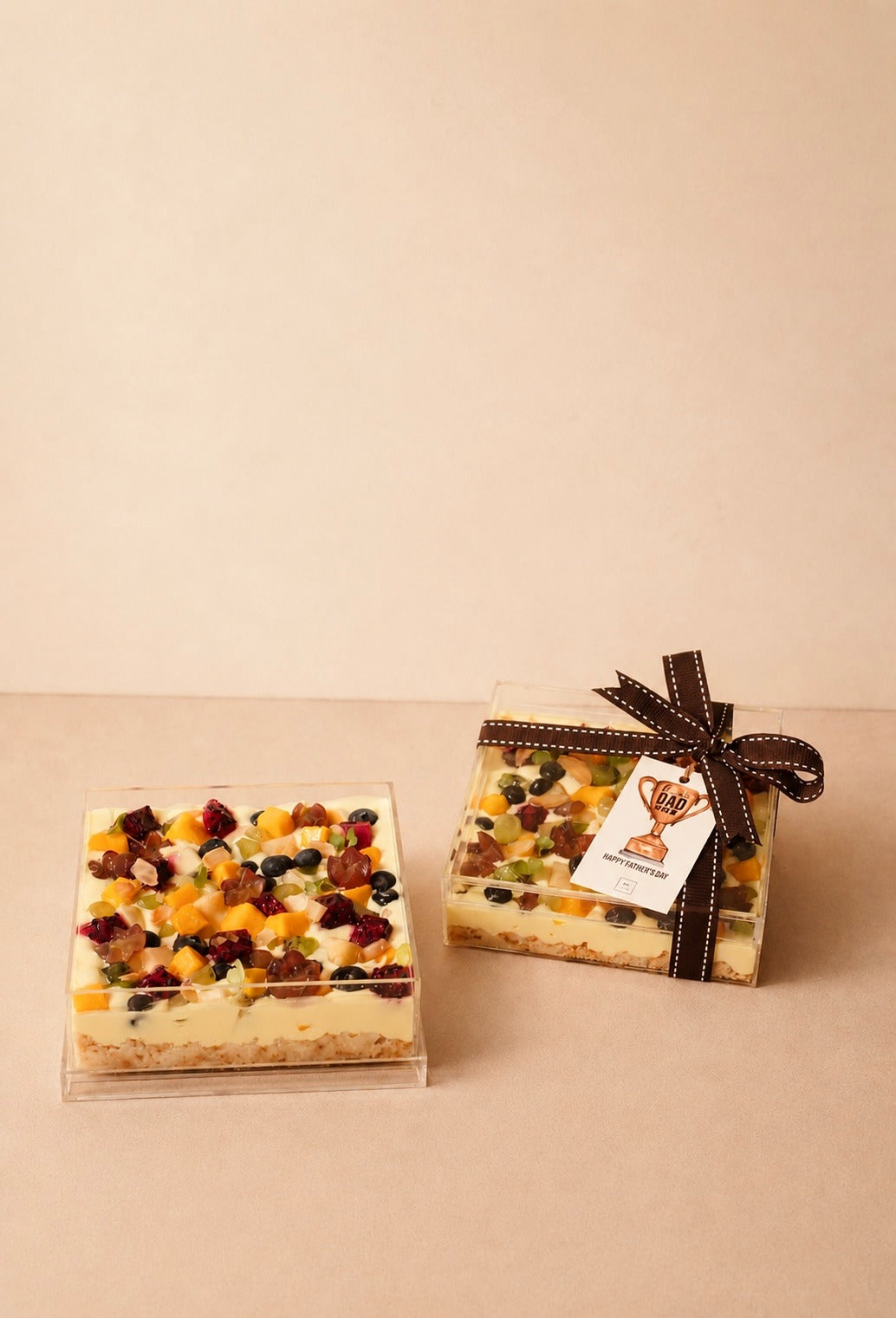 Fruit Custard Pudding